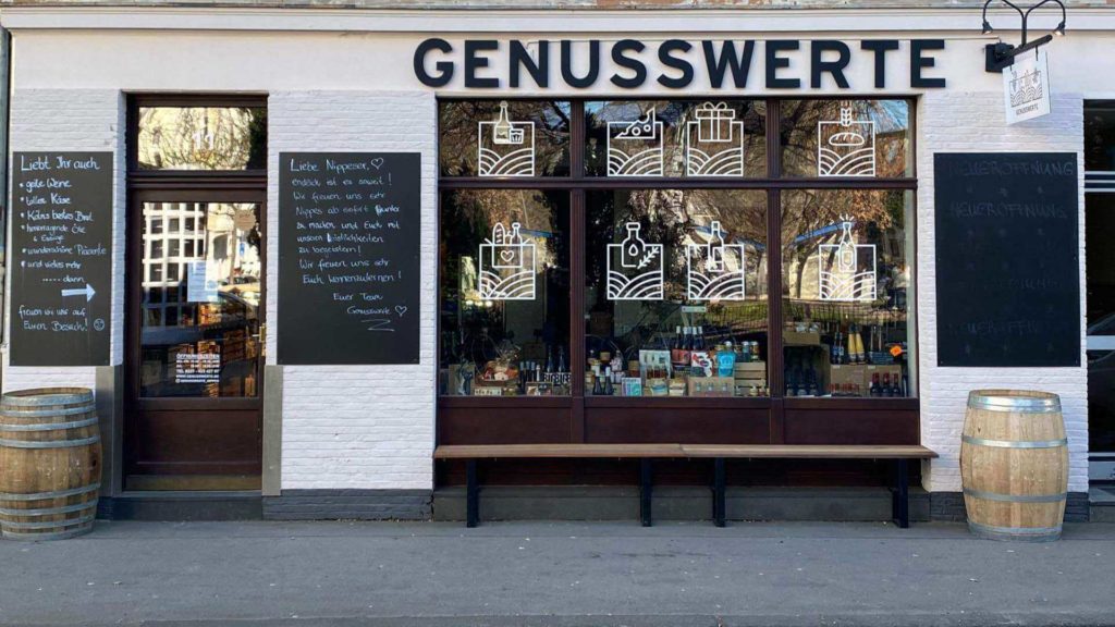 Außenansicht unseres Feinkostladens in Köln Nippes